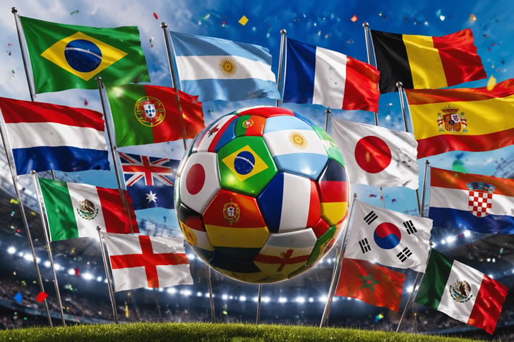 Match the Flags to the Teams — World Cup Challenge (It’s Harder Than You Think!)