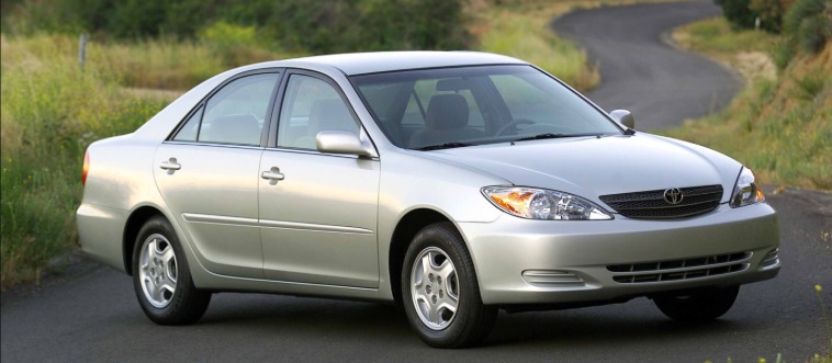 Average 2006 mid-size sedan (such as a Toyota Camry)
